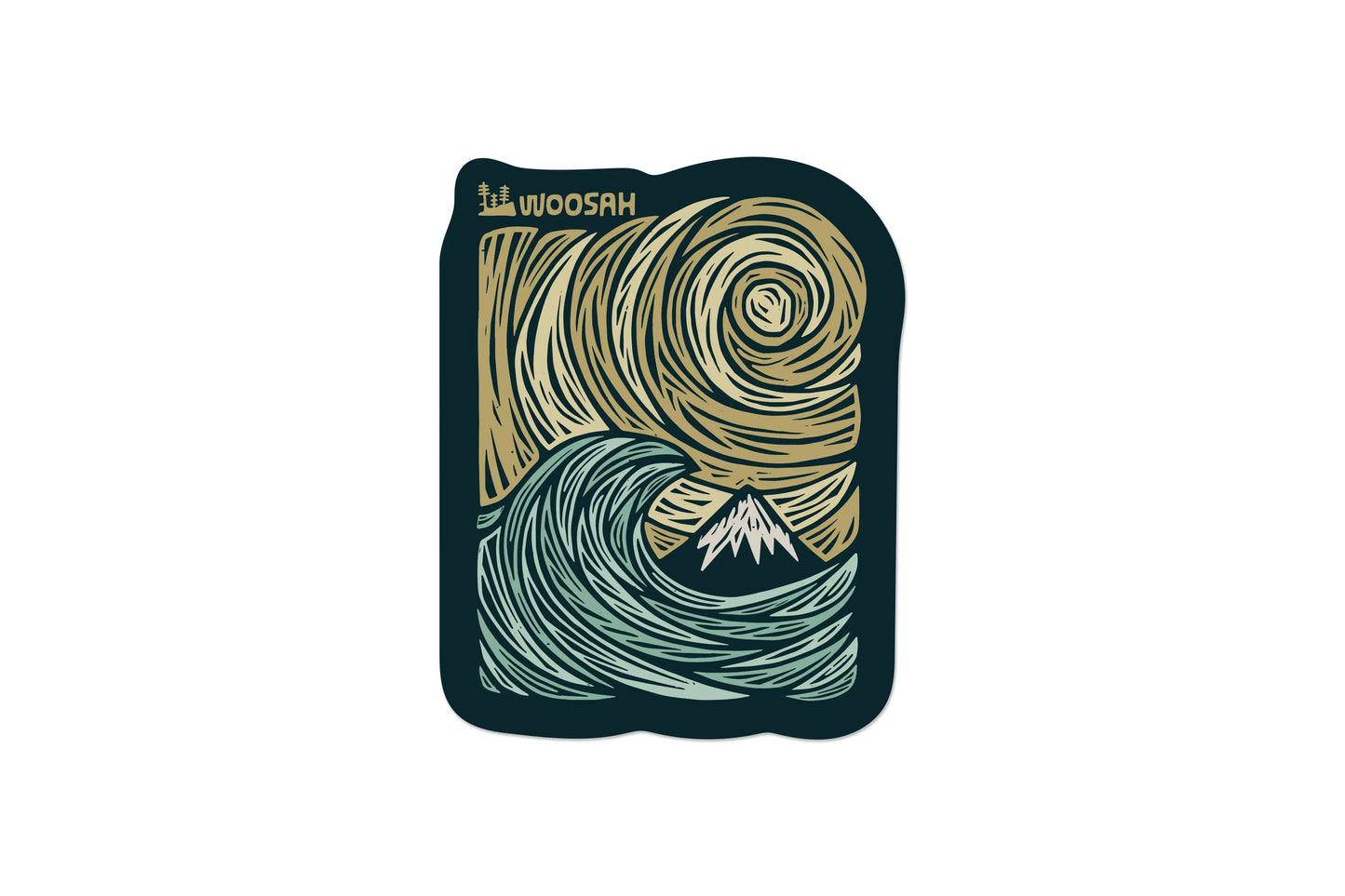 The Great Wave Sticker