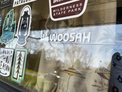 Woosah Vinyl Sticker