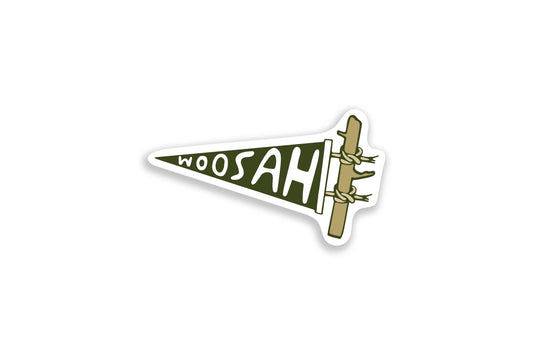 Woosah Flag Sticker