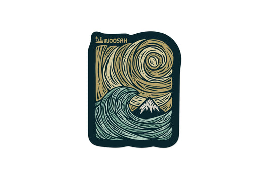 The Great Wave Sticker