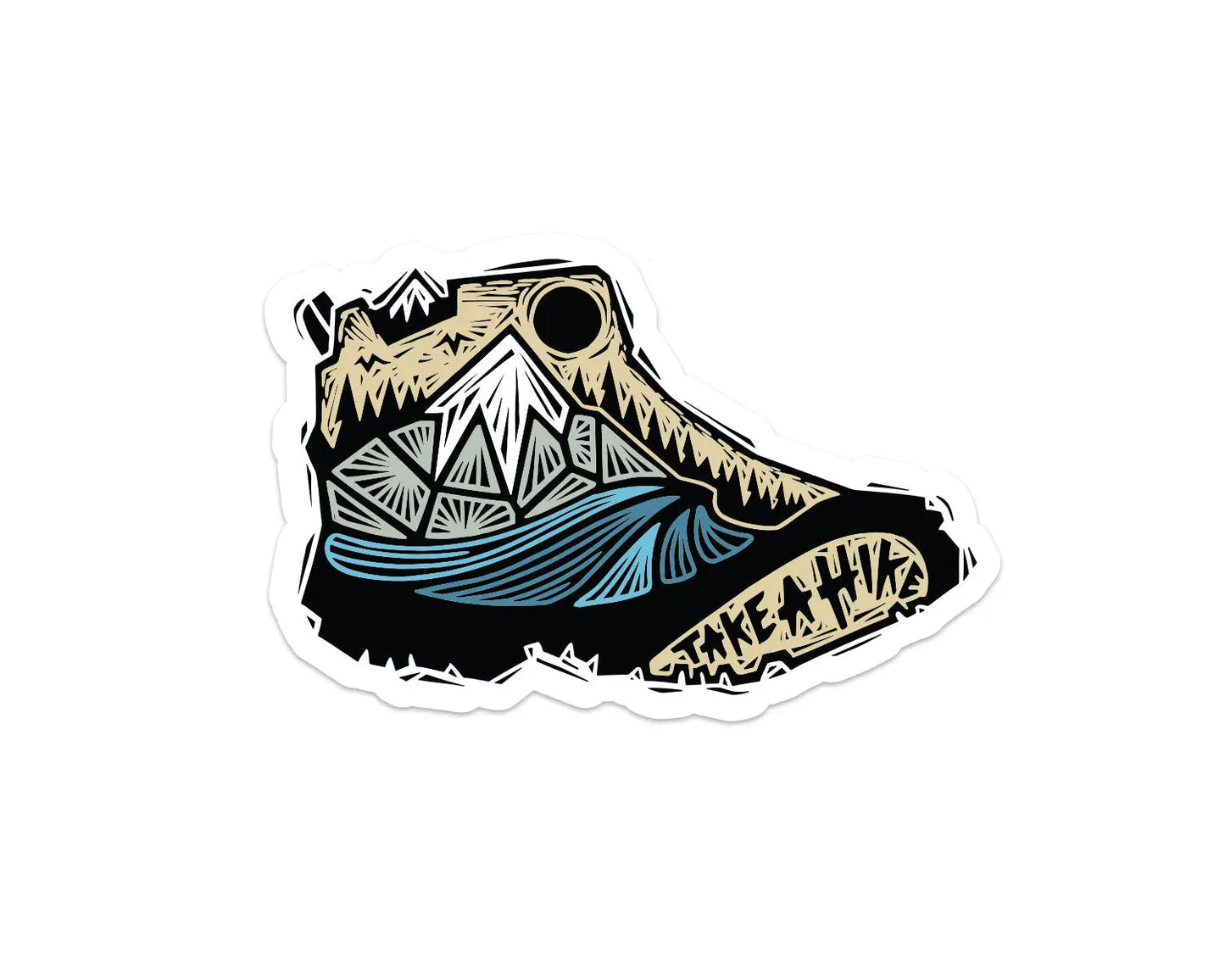 Take A Hike Sticker